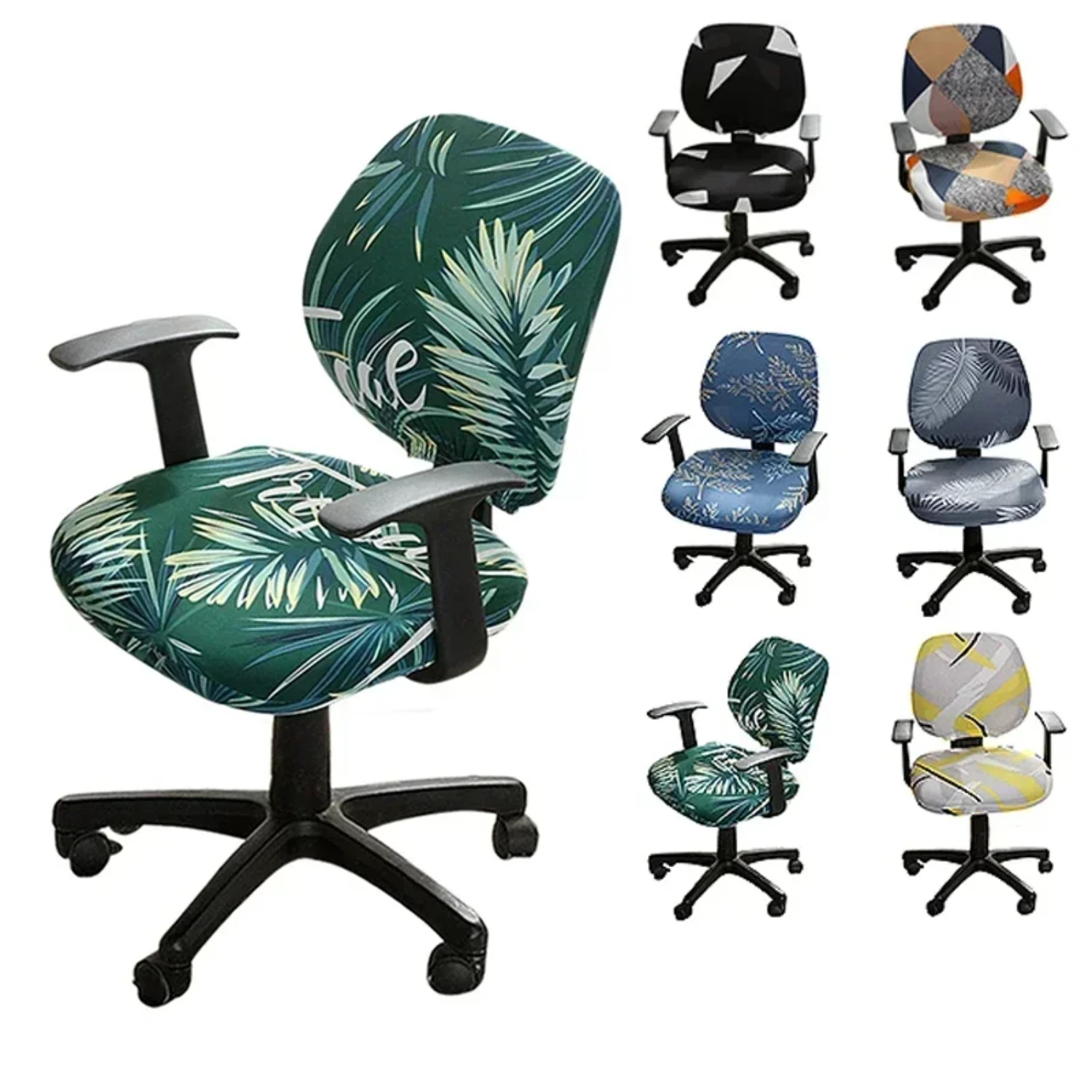 Comfortable Elastic Chair Cover - Transform Your Office and Study Room into a Stylish and Comfortable Haven - Soft and Flexible