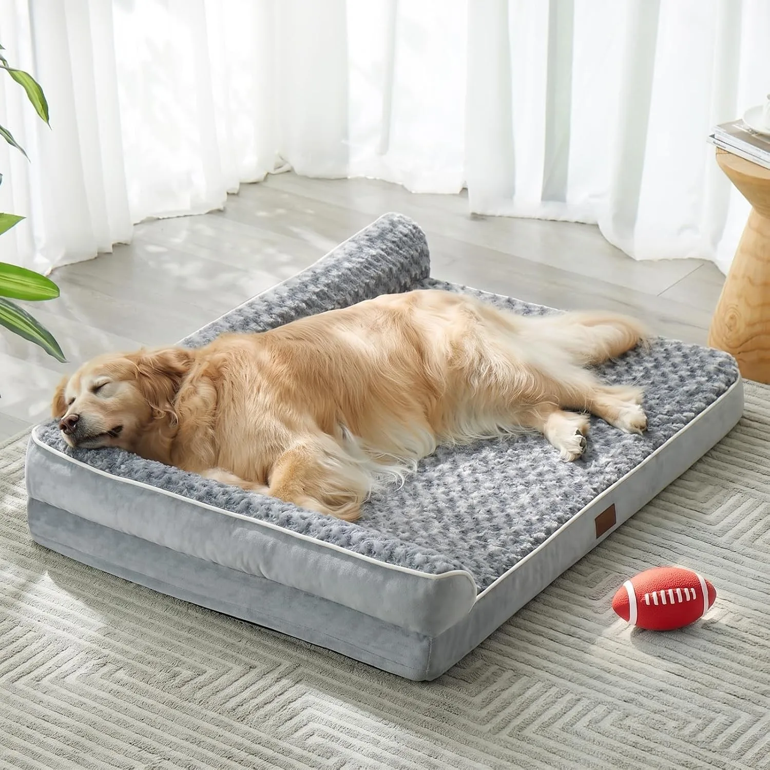 Washable Dog Bed, Sleeping Couch For Large Senior Dogs Custom Size Color Available