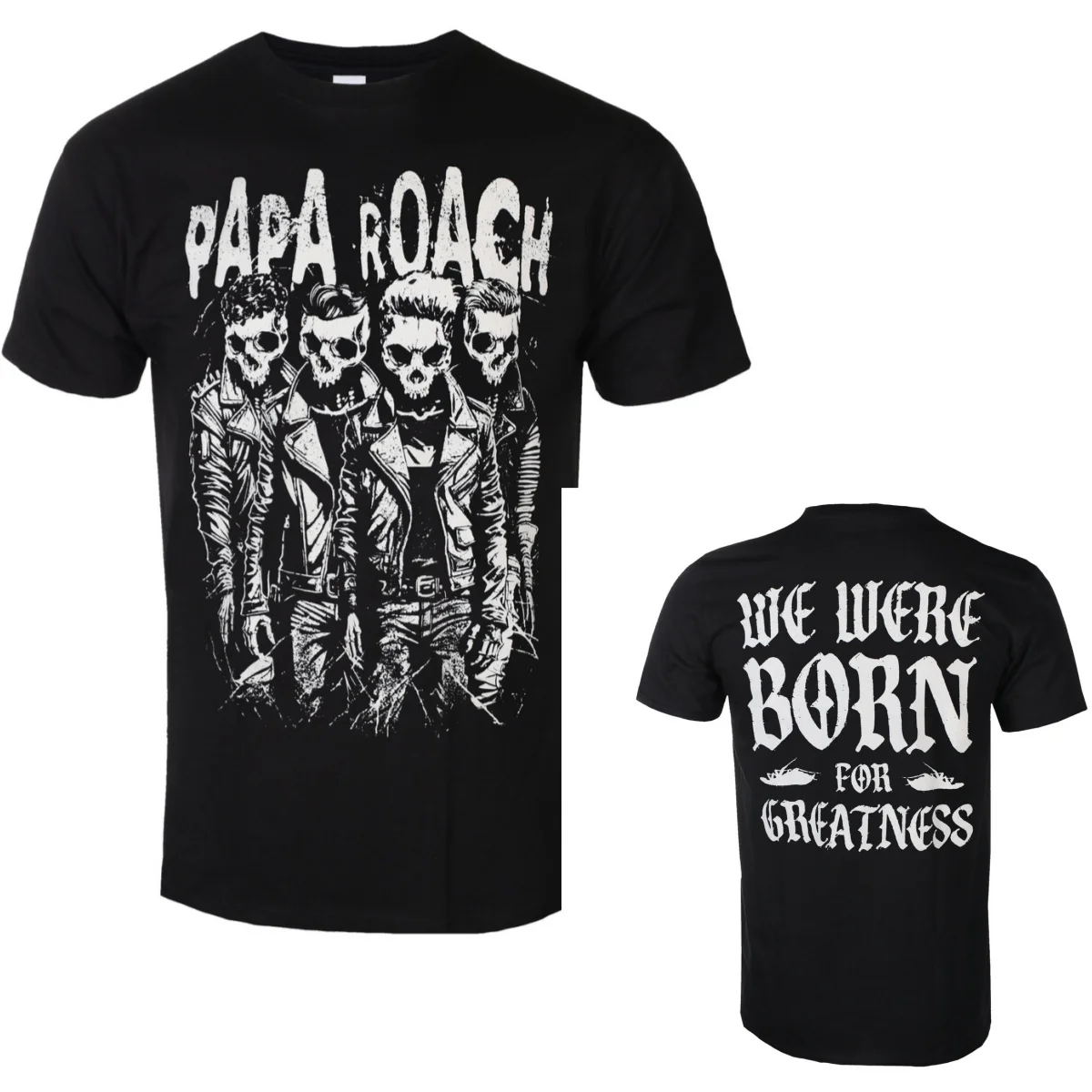 2026 Papa Roach Graphic Cotton Band T-shirt Unisex Summer Short Sleeve Fashion Brand Tee Luxury Casual Vintage Tees