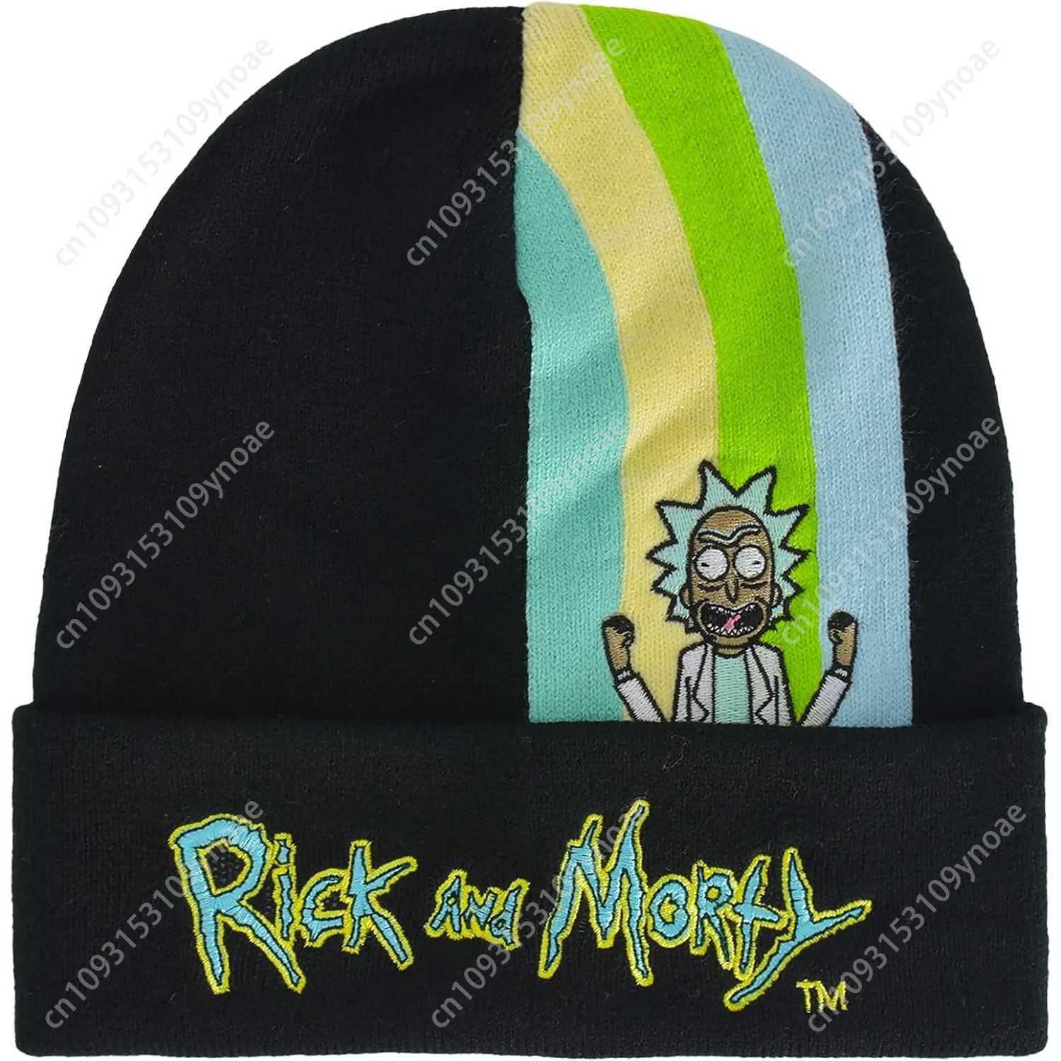 

Mad Scientist Rick Beanie Hat Logo Head Knit Caps Ski Hats Winter Skull Caps Men Women Warm Soft Comfortable Anime Fan Gift