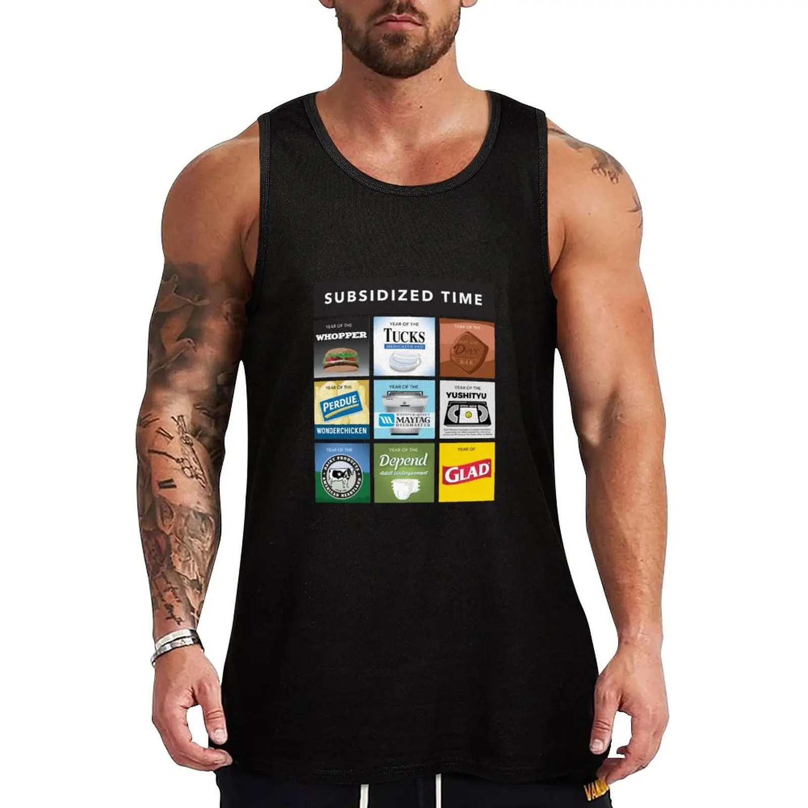 Subsidized Time - Infinite Jest Tank Top men clothes tops