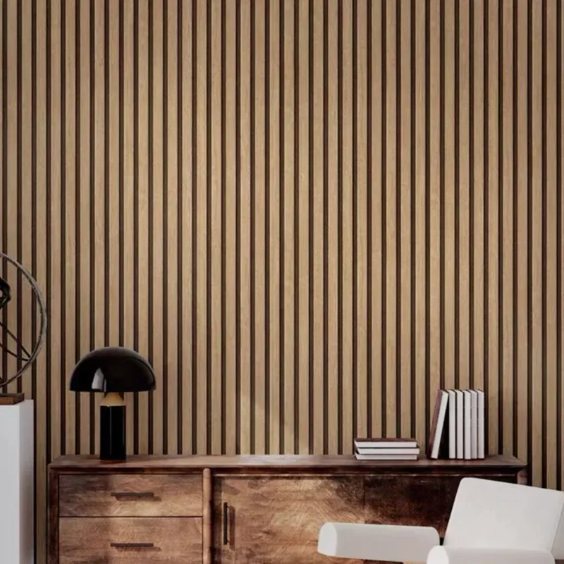Vintage New Chinese Woodgrain Wallpaper Living Room Bedroom Tea Room Background Wallpaper Non Self Adhesive wallpapers