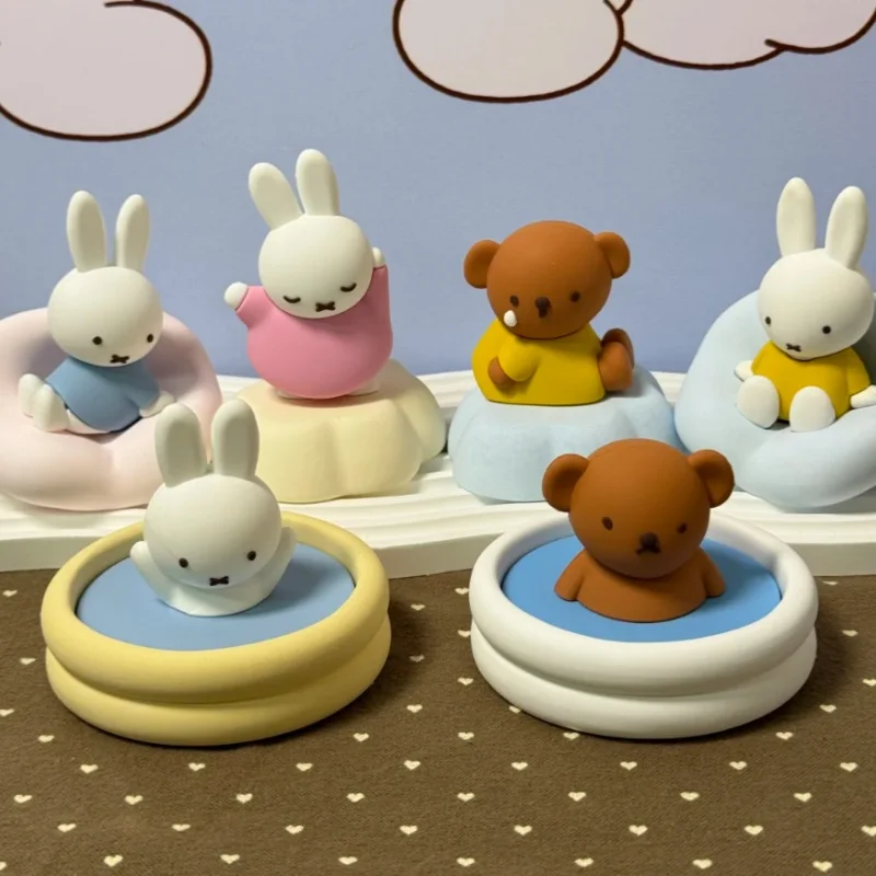 

Miffy Miffy Rabbit Fragrance Series Blind Box Collectible Figurine Cute Desktop Ornament Trendy Doll Birthday Gift For Adult