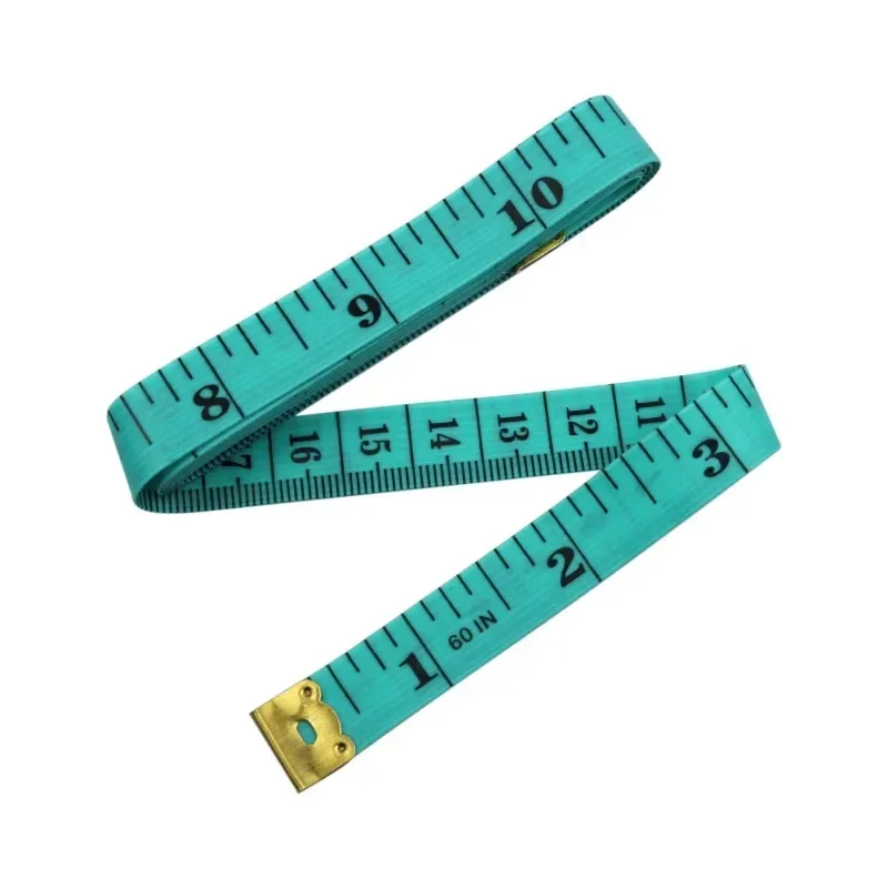 1.5m Body Measuring Ruler Sewing Tailor Tape Measure Mini Soft Flat Ruler Centimeter Meter Sewing Measuring Tape