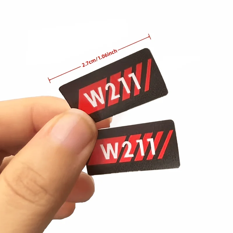 1Set W211 Vinyl Stickers, Waterproof Decals for All Cars Motorcycles SUVs Exterior & Interior Decor