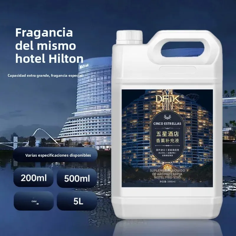 Líquido de Recarga para Difusor de Aroma a Base de Aceite de 200ML-500ML, Ambientador para Hogar y Oficina, Juego de Difusores de Aroma con Varillas