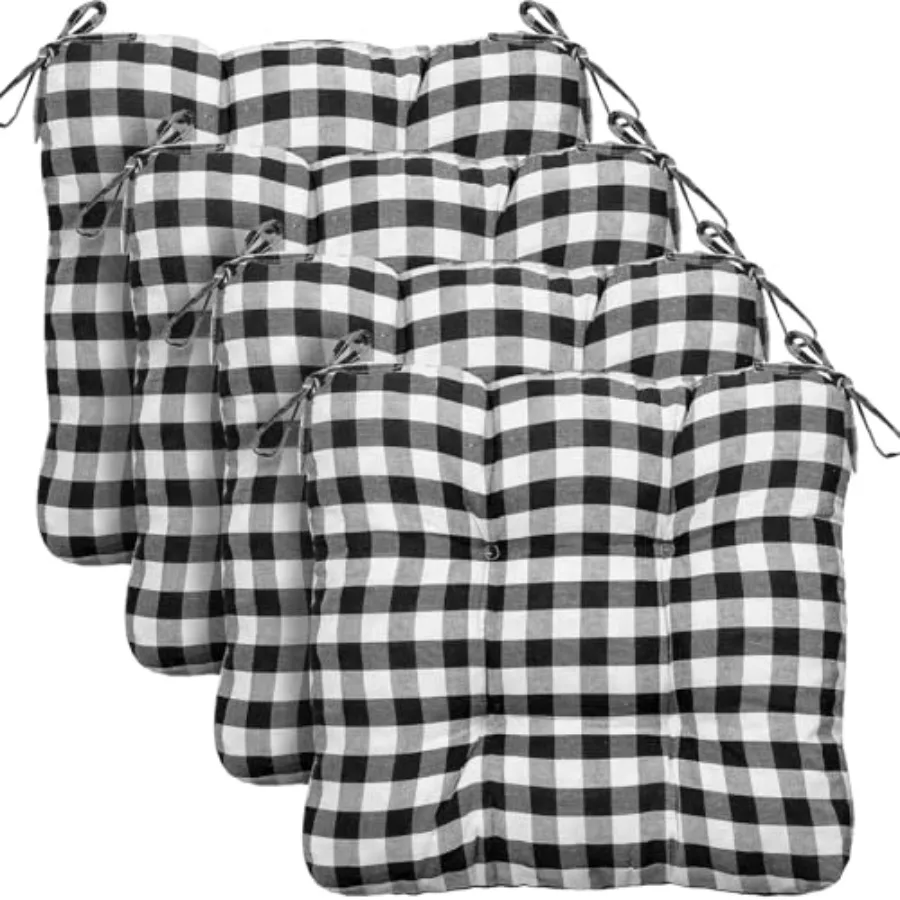 4 Pack Chair Cushions, 16" x 15