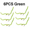 Green  6pcs