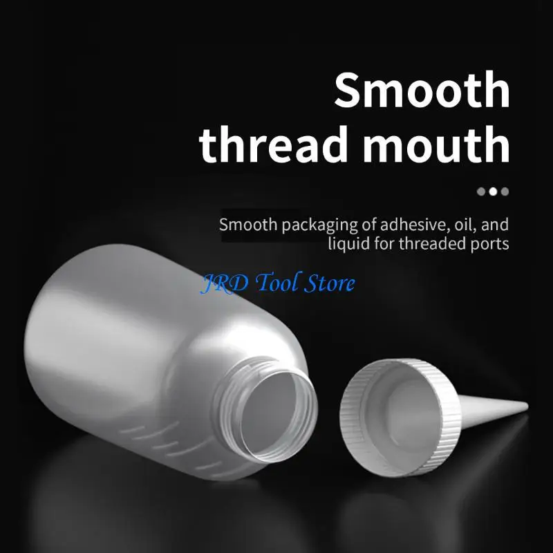 A2UD 4Pieces Glues Dispenser Nozzle Bottle Plastic Squeeze Bottles with Nozzle for Glues Oil and DIY Label Work