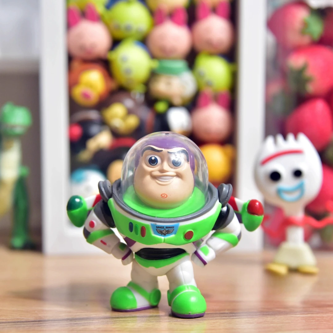 Disney Toy Story 4 Buzz Lightyear Forky Action Figures Collection Mini Dolls Kids Toys Model for Children Gift