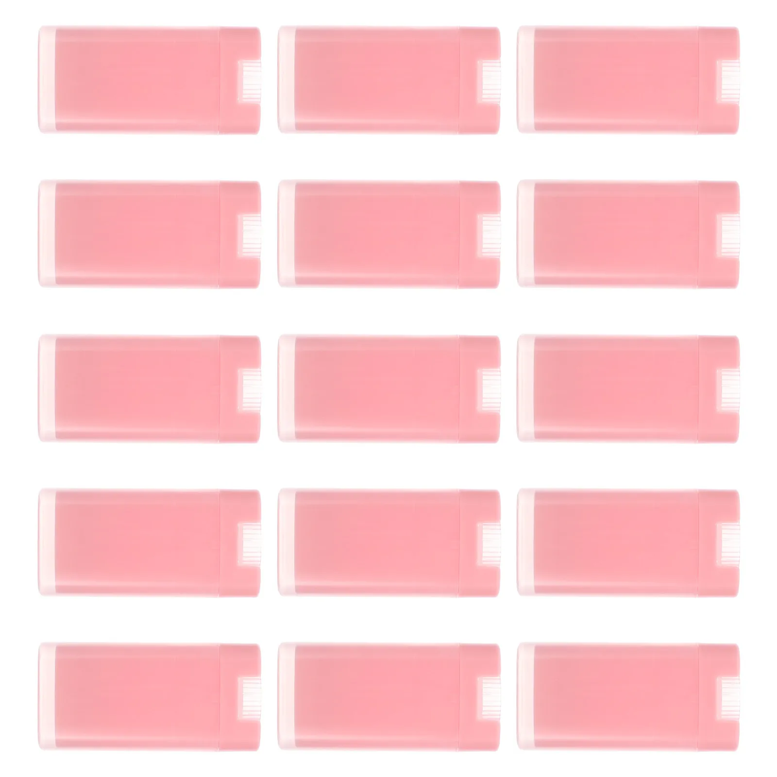 

Набор из 15 пустых тюбиков для помады: компактные, стильные контейнеры для бальзама для губ DIY, для домашнего блеска для губ, удобные для путешествий