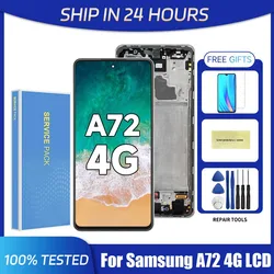 A72 4G For Samsung 6.7''For AMOLED A725F A725 A725M A725M/DS LCD Display Touch Screen Digitizer Assembly Replacement