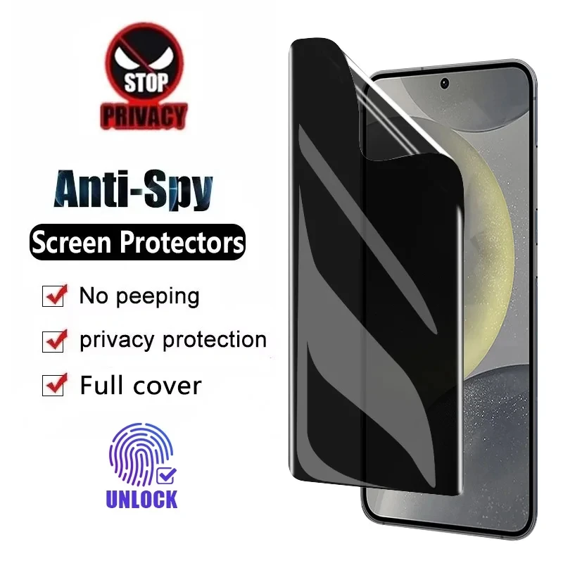 Anti Spy Privacy Hydrogel Film Screen Protector For POCO F4 GT F5 Pro X3 Pro