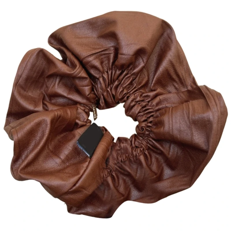 652F Fashionable Hair Scrunchies Fabric Comfortable Strong Elastic for Commuting and Social Event Daily Wear