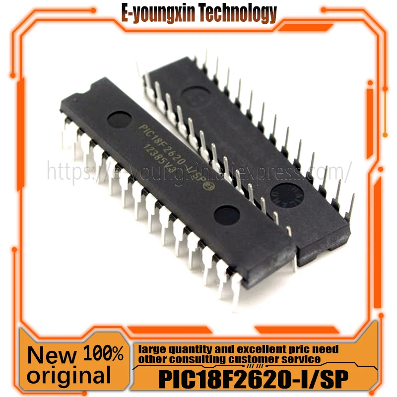 5-10pcs PIC18F2620-I/SP PIC18F2620 DIP-28 IC In stock!