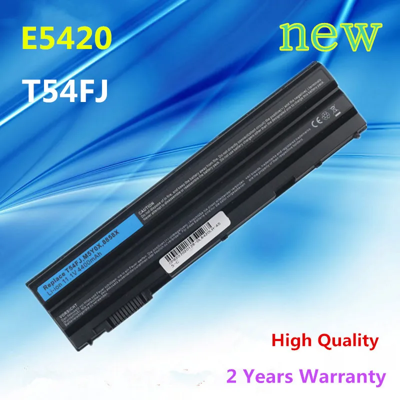 

New T54FJ laptop battery for Dell Latitude E5420m E5420 E5430 E5520 E5520m E5530 E6120 E6420 E6430 E6520 E6530