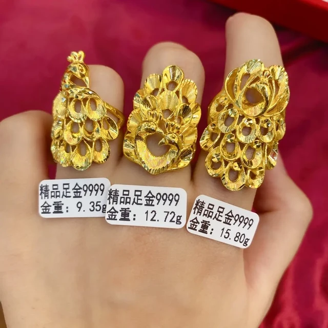Trendy real gold jewelry sales
