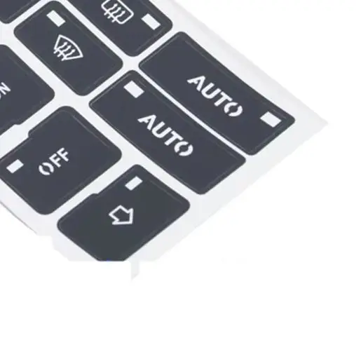 

​For Audi A4 B6 B7 2000 - 2004 Car Air Condition Sticker AC Climate Control Button Repair Stickers Decals