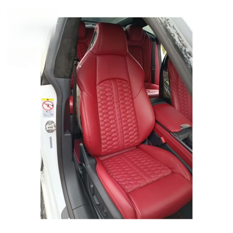 Fits Audi A3 A4 A5 A6 A7 A8 Q3 Q5 Q7, Fiber Bucket , Original B10 Sport , RS Dry Carbon Sports Seat