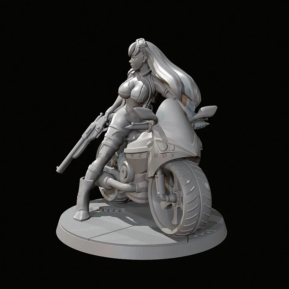 Kits de figurines de beauté en résine, hauteur de l'homme 38mm 50mm, auto-assemblage et coloration (impression 3D) TD-7033/3D