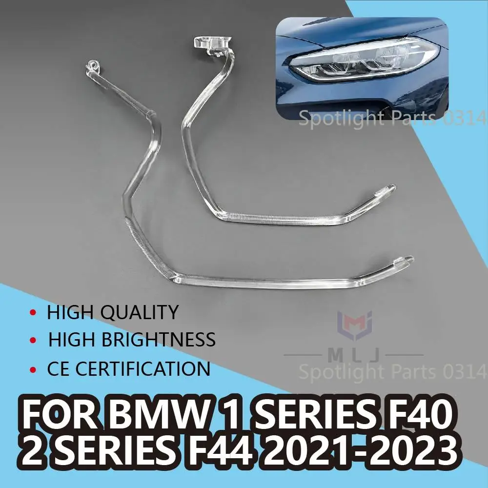 

For BMW 1 2 Series F40 F44 2021 2022 2023 2024 Angel Eye LED DRL Headlight Acrylic Light Guide Aperture Daytime Running Light