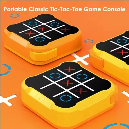 Tic-Tac-Toe Chess Puzzle Toys Electronic Trouble Board Game Board Games Chess Set Chess Board Game Portable Indoor Party For