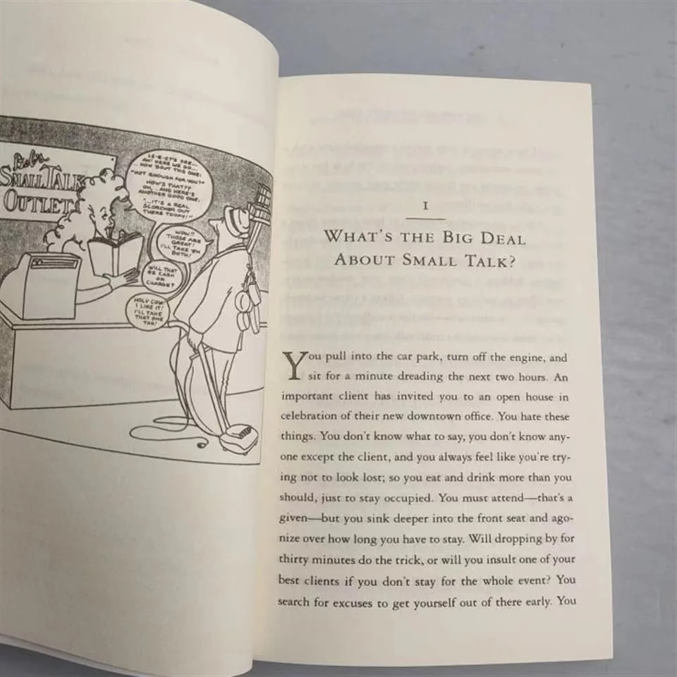 The Fine Art of Small Talk By Debra Fine come avviare una conversazione In qualsiasi situazione libro di lingue di apprendimento