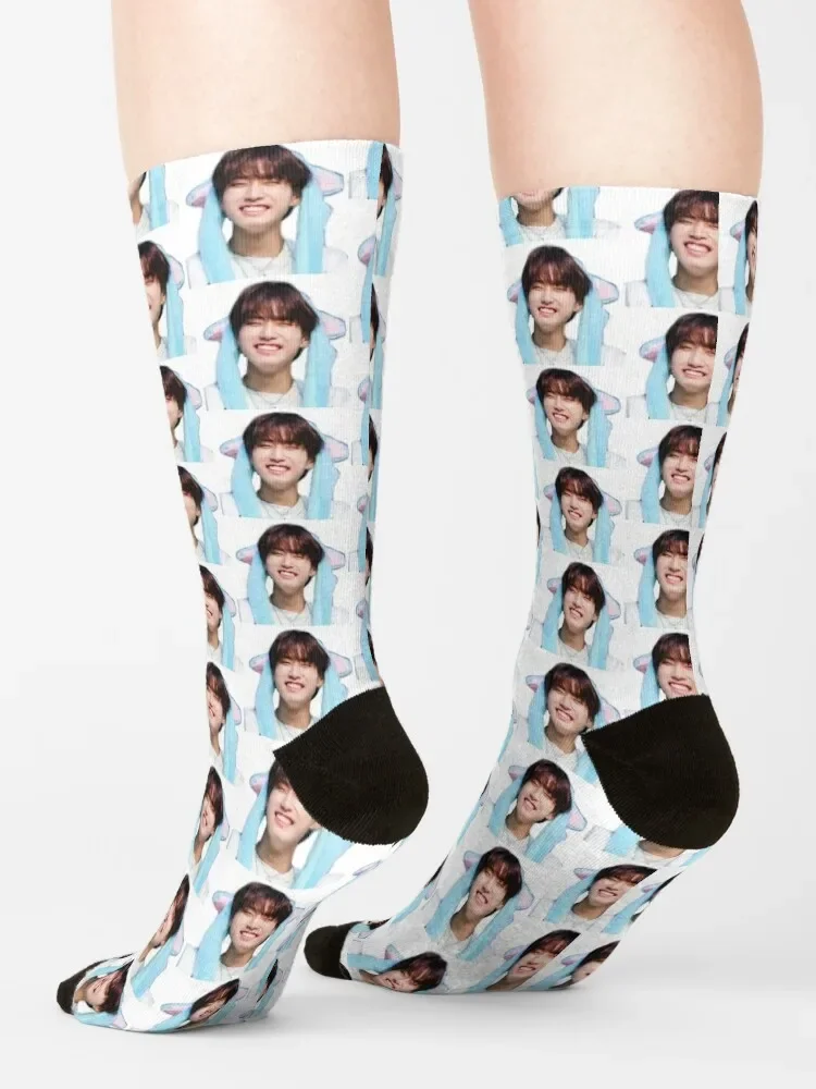 han jisung being adorable Socks FASHION sports stockings Socks Men Women\'s