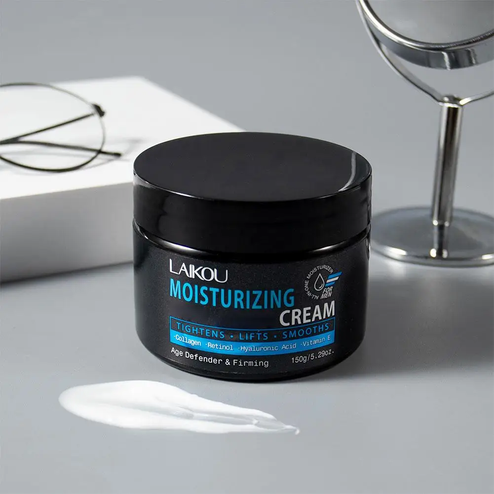 كريم مضاد للزيت 150 جرام كريمات كولاجين للوجه للرجال حمض الهيالورونيك ترطيب اشراق ترطيب العناية بالبشرة منعش K8J8