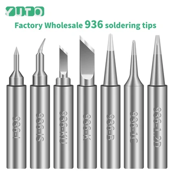 Hakko用純銅溶接ヘッド,プロの溶接ガンチップ,936シリーズ,936, 907溶接ハンドル,936 k