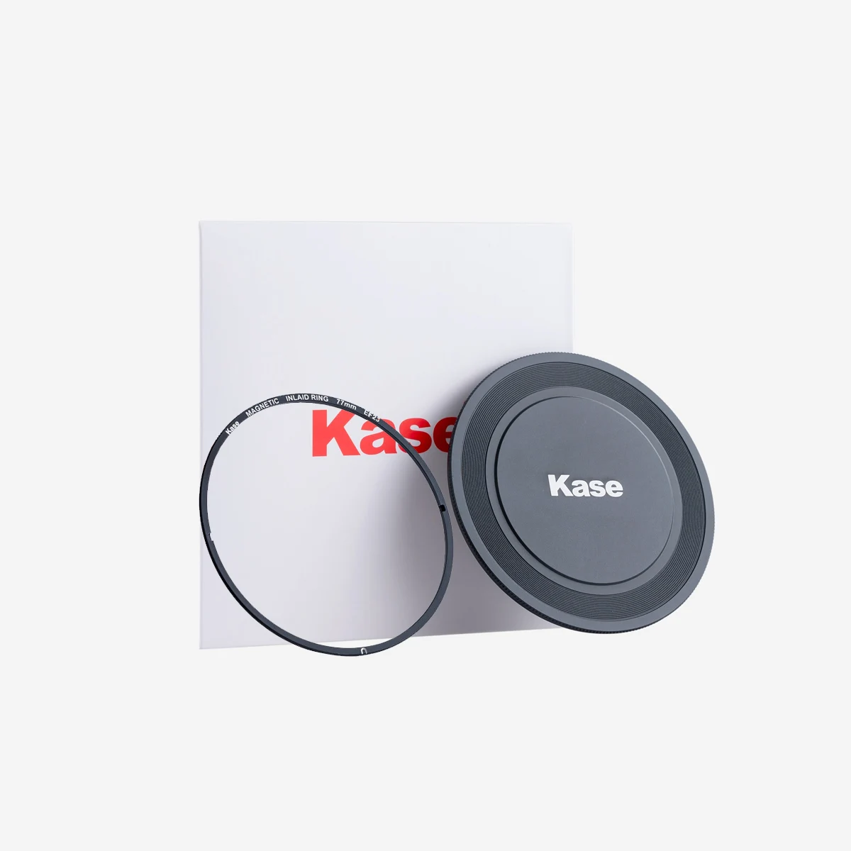 Kase Universal Magnetic Lens Cover with Inlaid Ring kit for Cameras Lenes 49mm 52mm 55mm 58mm 62mm 67mm 72mm 77mm 82mm 95mm