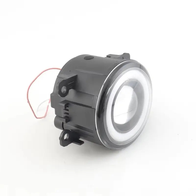 الأبيض LED الضباب الخفيف عين الملاك النهار تشغيل أضواء 1 زوج لسوبارو فورستر 2014 2015 2016 LED عدسة