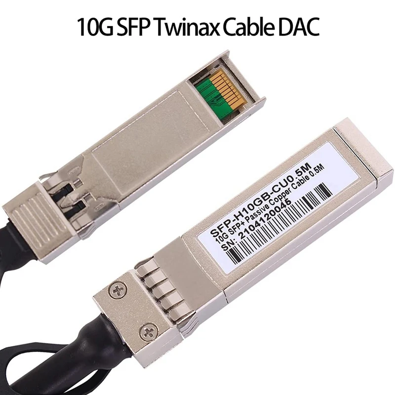 10G SFP + Twinax كابل ، مباشرة إرفاق النحاس (DAC) 10GBASE SFP كابل السلبي ل SFP-H10GB-CU1M ، Ubiquiti ، D-Link