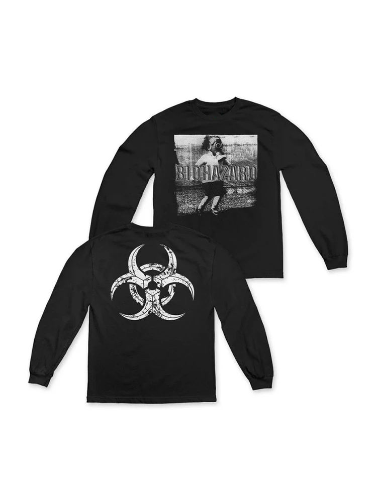 

Новая осенне-зимняя мужская футболка Biohazard Hard Core Ro Band с длинным рукавом, круглым вырезом, из хлопка, дышащая, влагопоглощающая, комфортная...