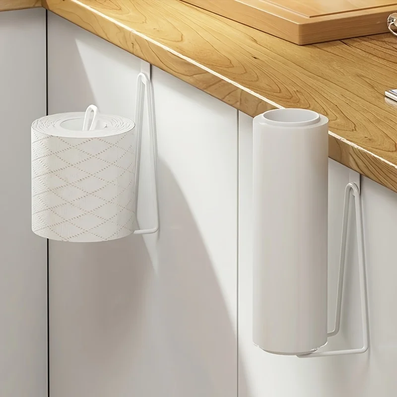 Wall-mounted Toilet Paper Rack, Ironwork Decoration, Bathroom Supplies, Kitchenware, No Drilling Required, Easy To Install