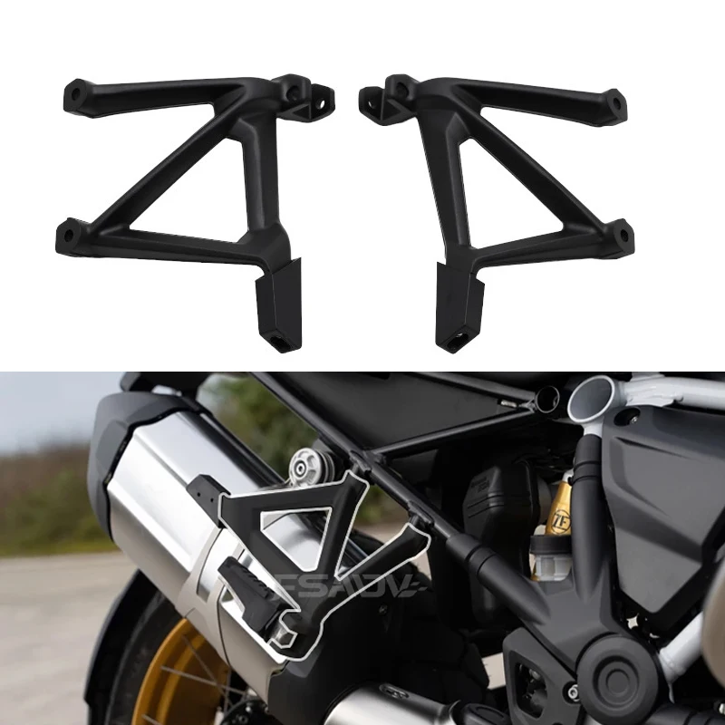 

Комплект задних подножек для пассажира, кронштейны для подножек для BMW R1200GS R1250GS R1250 GS R1200 GS Adventure 2013-2024 2023