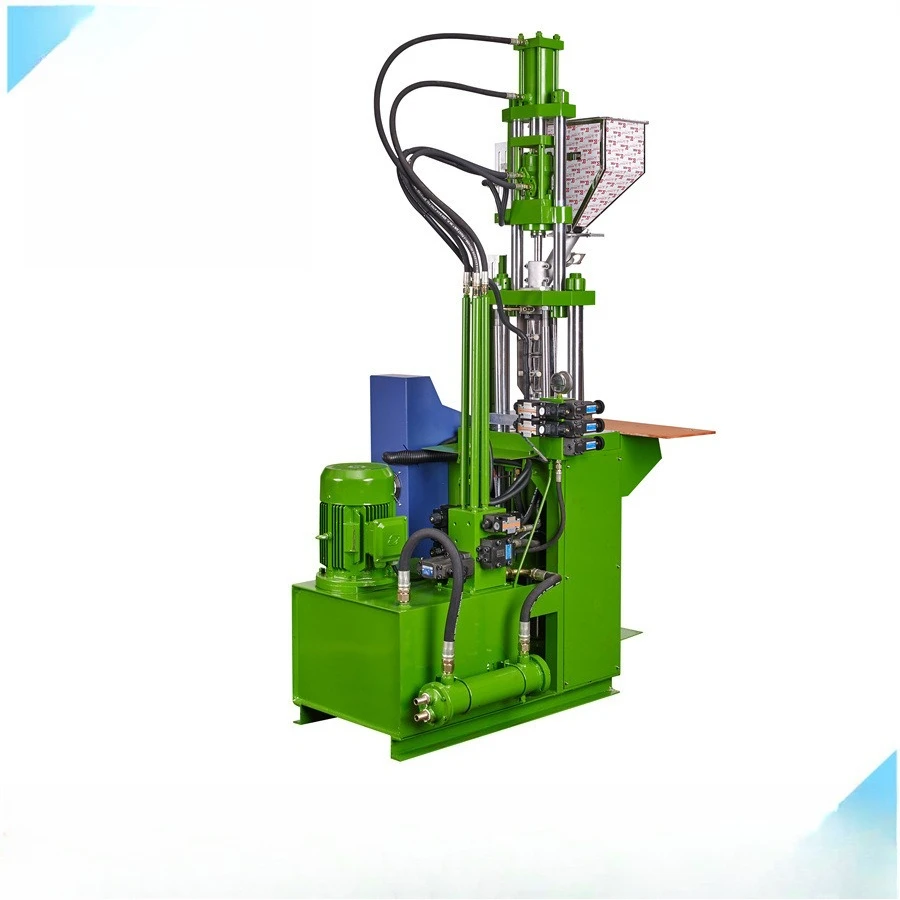 1.5T vertical injection molding machine, double table/hand push mold precision molding equipment, high-efficiency injection mold