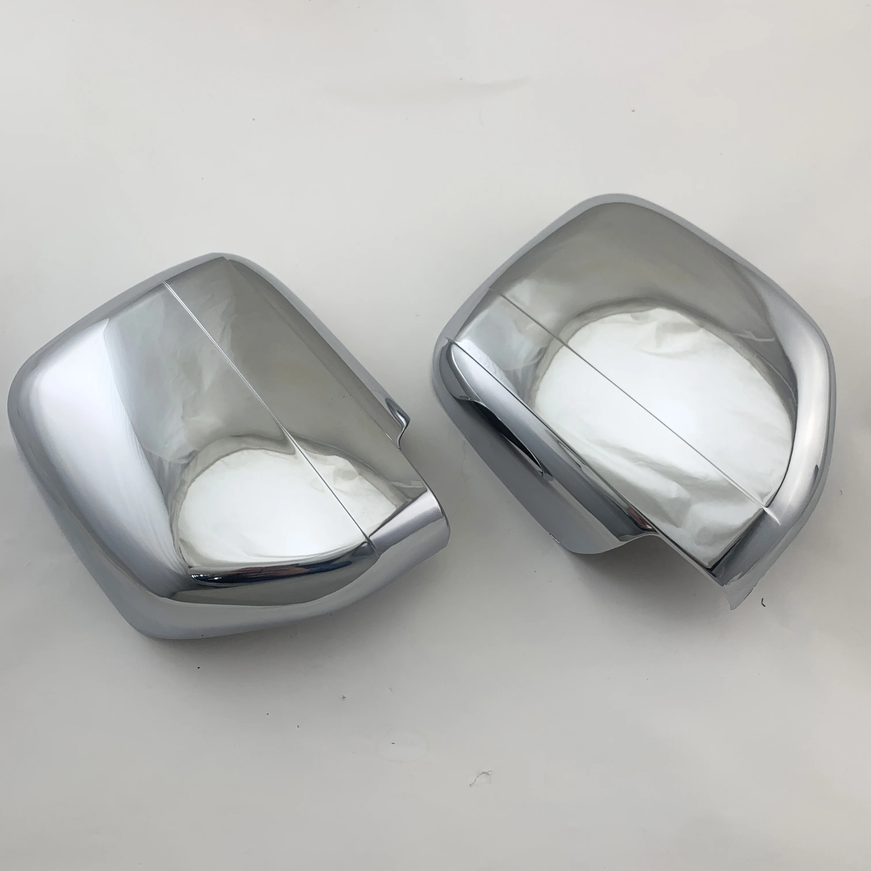 2pcs Car ABS Chrome Accessories Plated 1996-2002 For Toyota Land Cruiser Prado fj90 lc90 90 3400 Door Rearview Mirror Cover Trim