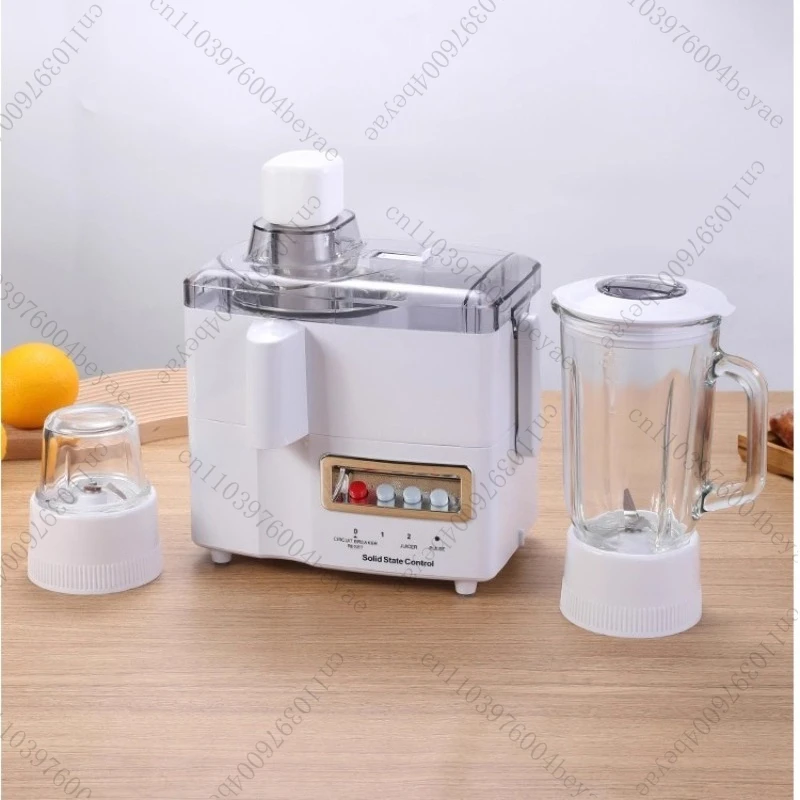 خلاط عصارة ثلاثة في واحد لخلط اللحوم المطحونة والطحن والعصير متعدد الوظائف