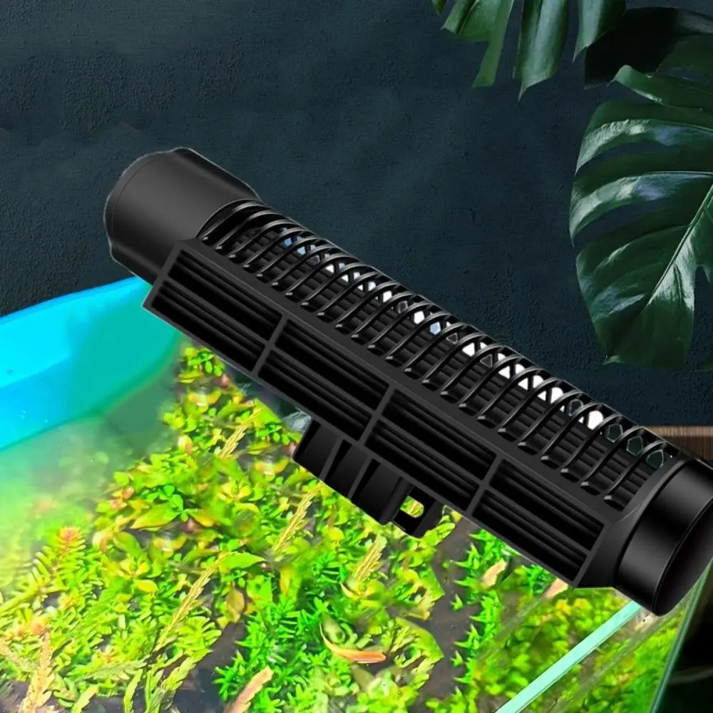 

Frequency Conversion Aquarium Cooling Fan Mute Adjustable Fish Tank Cooling Fan Automatic Temperature Control Black
