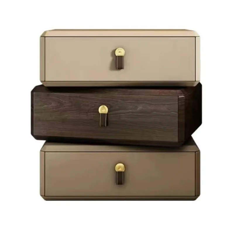 Yjq rotating bedside table master bedroom minimalist bedside table creative side few modern light luxury bedroom