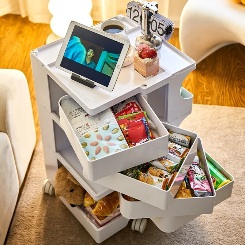 Side cabinet, corner table, bedside table, small table, coffee table, removable storage, snack rack