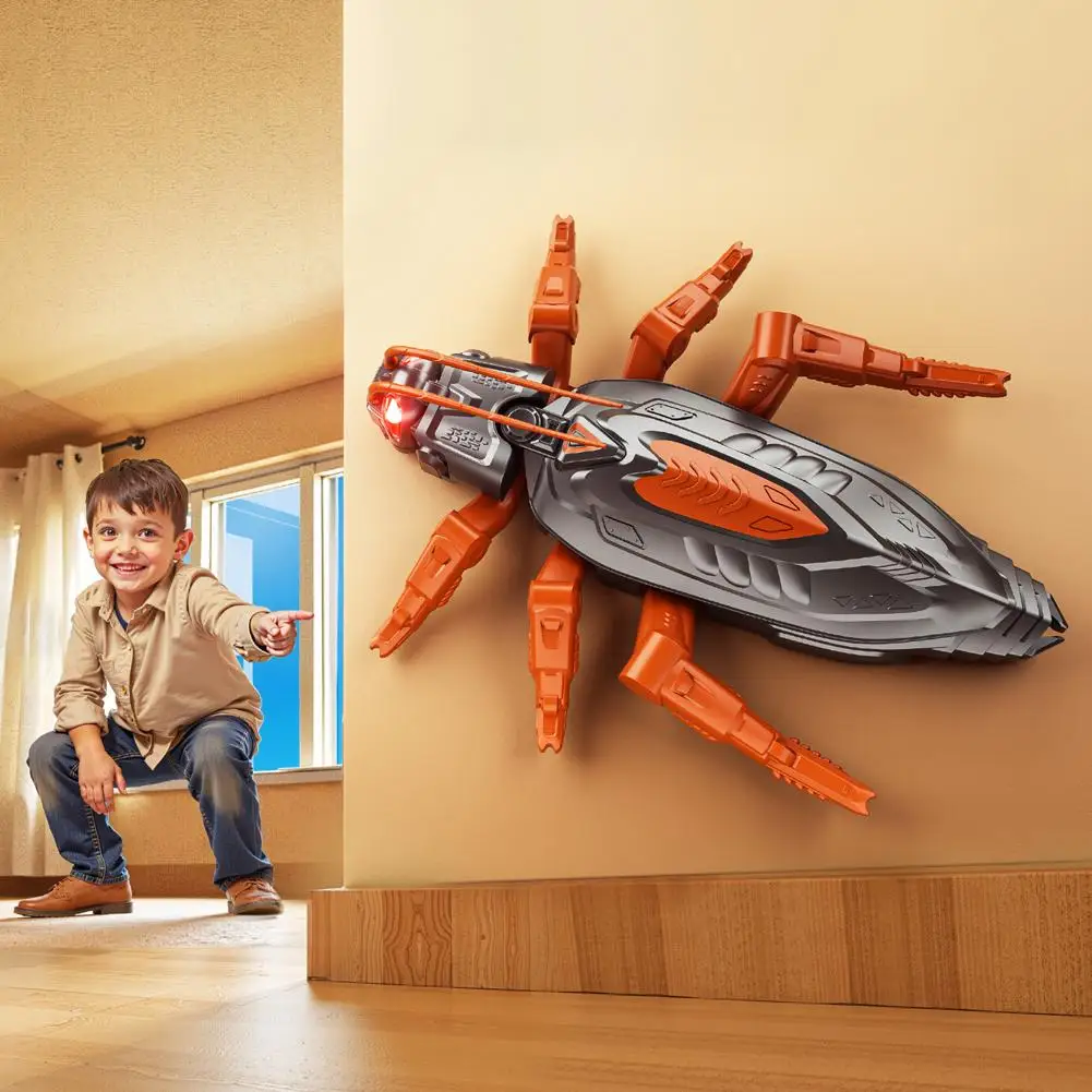

Remote Control Wall Climbing Gecko Robot Climbing Toy For Kids, Rechargeable Remote Control Toys Halloween Novelty Gift M9F5