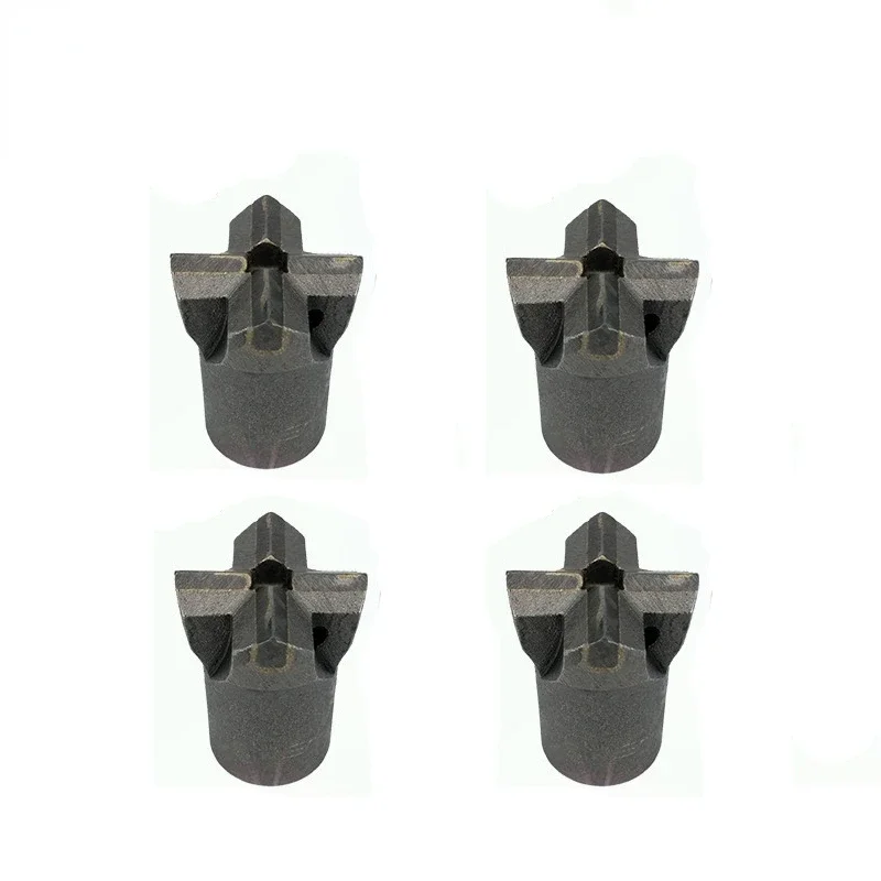 High Quality Hard Rock Drilling Bits / Stone Chisel D28mm - D120mm Core Drills Tips Taper Cross Bits For Rock Drilling, Tunnel