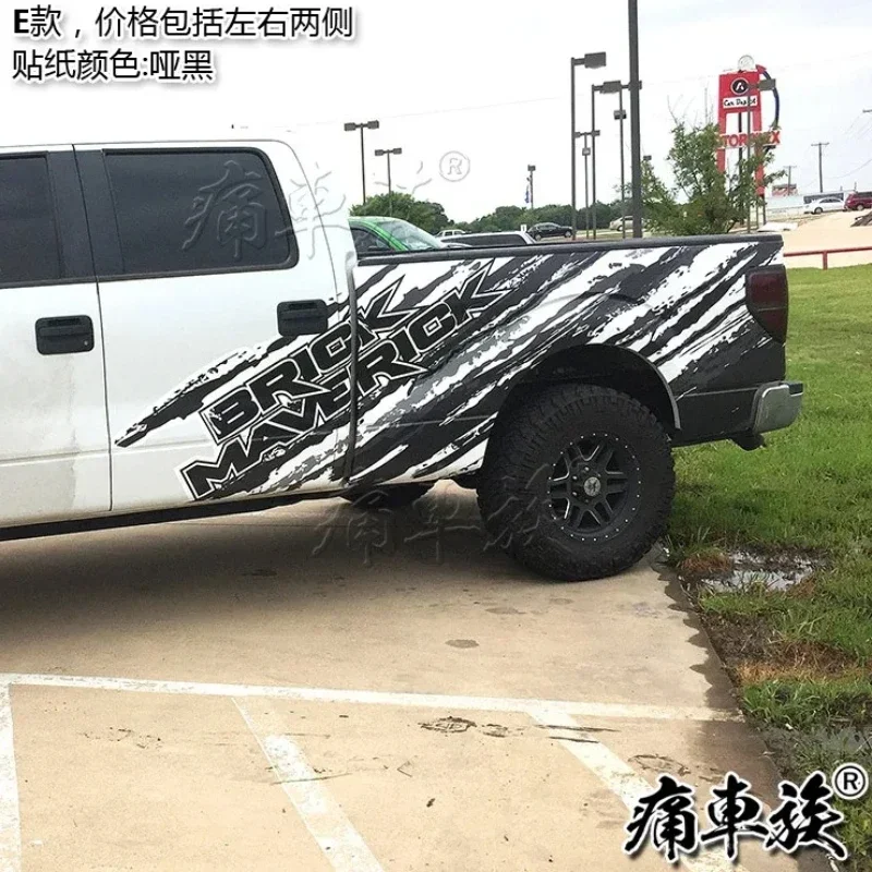 Car sticker For F-150 Trunk foil Raptor body customized appearance fashionable sports modification Vinyl decal accessories