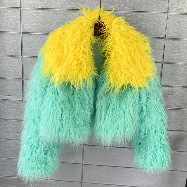 DEAT 2025 Fashion Winter Turn-Down Collar Faux Fur Short Coat For Women Versatile Loose Lamb Wool Jacket Female 11A06261 4 Deat Fashion Winter Turn-Down Collar Faux Fur Short Coat For Women Versatile Loose Lamb – view 4