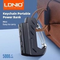 LDNIO Portable Keychain Power Bank Outdoor Travel Mountaineering Mini Spare Battery External Battery Power Bank For Camping