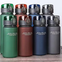Brand BPA Free Leak Proof Sports Water Bottle High Quality Tour Hiking Portable My Favorite Drink Bottles 400ml/560ml