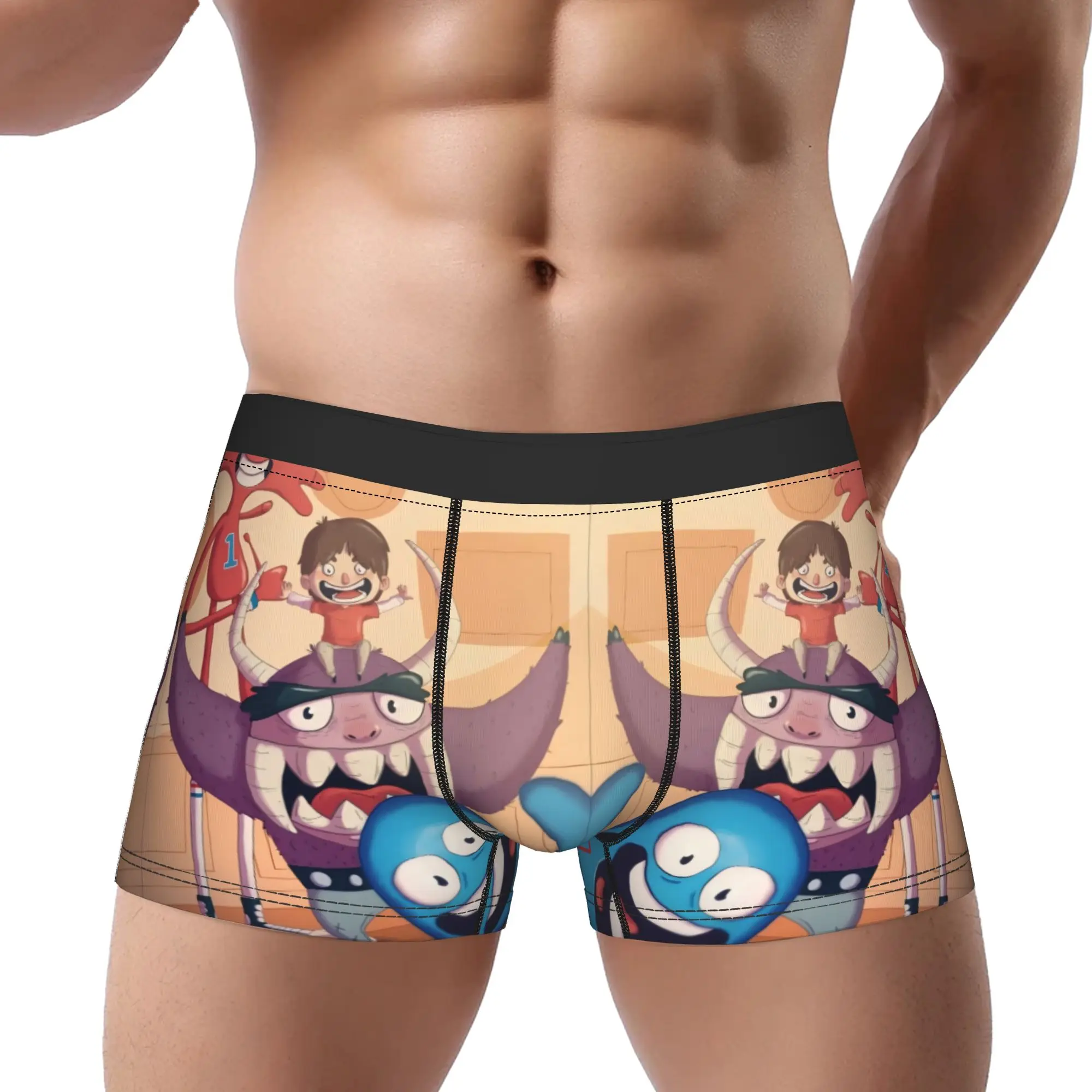 Fosters Home for Imaginary Friends Underpants Homme Panties Man Underwear  Ventilate Shorts Boxer Briefs