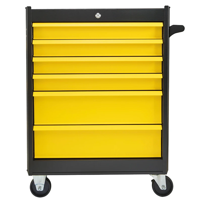6 أدراج متعددة الوظائف الصناعية الصف الأجهزة المتنقلة أداة عربة أجزاء رف صيانة التخزين
